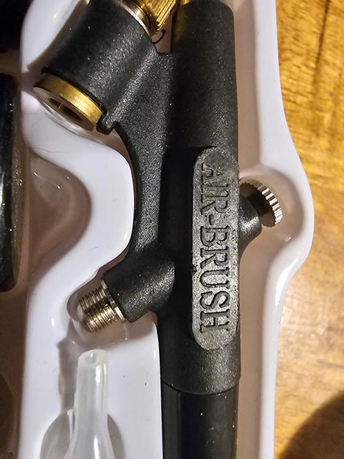 Air brush set, als nieuw, slechts 1 x geprobeerd., Hobby en Vrije tijd, Knutselen, Zo goed als nieuw, Ophalen of Verzenden