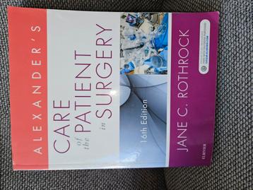 Alexander's care of the patiënt in surgery NIEUW beschikbaar voor biedingen
