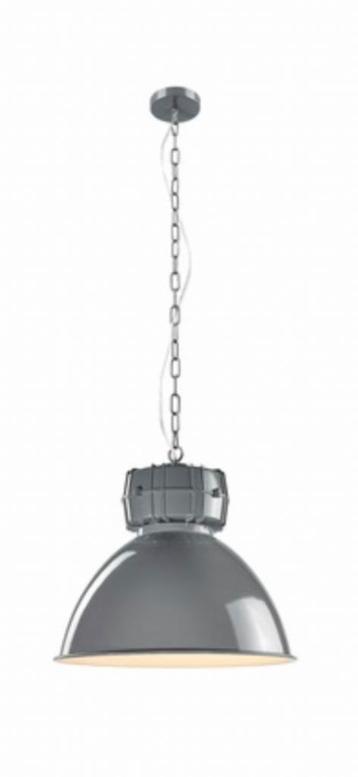 Industriële Grijze Hanglamp beschikbaar voor biedingen