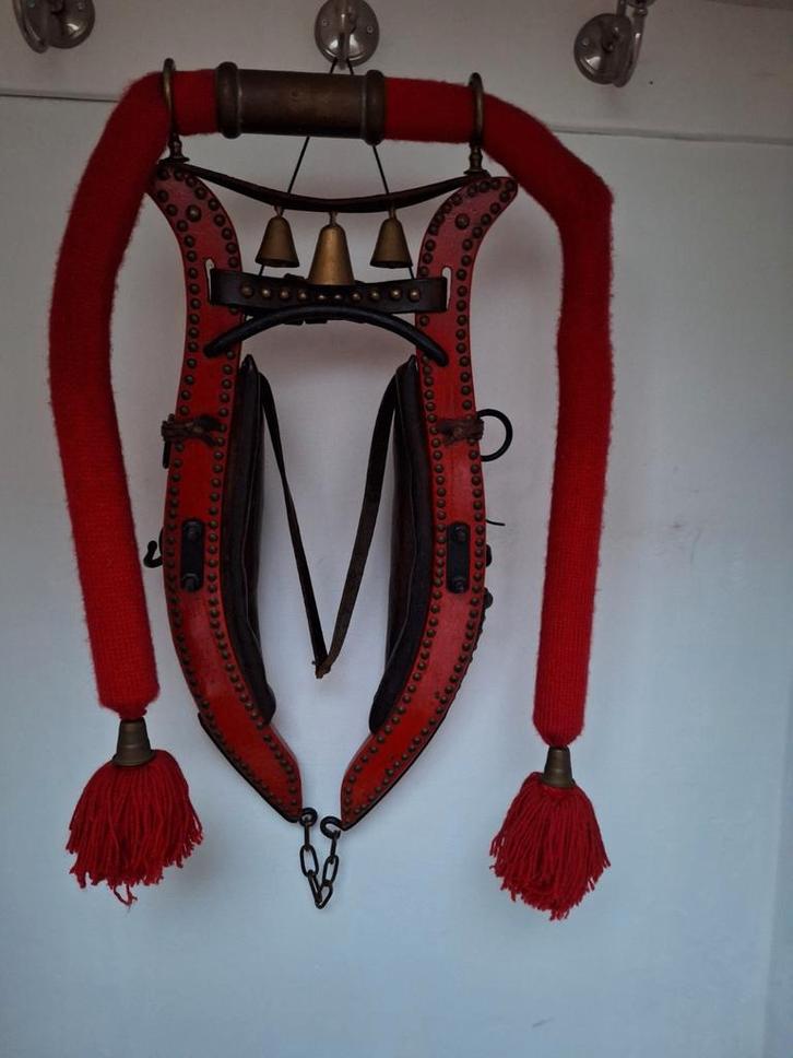 Antiek Ezel Haam met Bellen, Hobby en Vrije tijd, Kostuums, Theaterbenodigdheden en LARP, Gebruikt, Overige typen, Ophalen