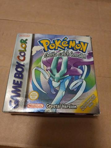 Pokemon Crystal Version (NL) compleet in doosje beschikbaar voor biedingen