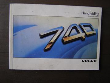 Volvo 740 handleiding (Nederlands) beschikbaar voor biedingen