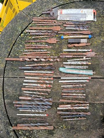 Diverse boren 75 stuks. beschikbaar voor biedingen