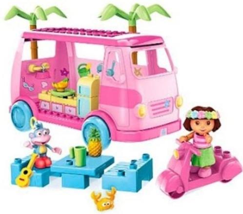 Mega Bloks Dora en Boots met bus [S - 13], Kinderen en Baby's, Speelgoed | Bouwstenen, Zo goed als nieuw, Megabloks, Ophalen