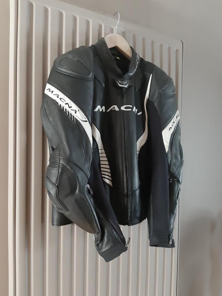 Lederen motorvest maat 54 ( als nieuw )., Motoren, Kleding | Motorkleding, Jas | leer, Nieuw zonder kaartje, Ophalen of Verzenden