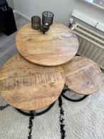 Salon tafel set van 3, Ophalen, Gebruikt, Minder dan 50 cm