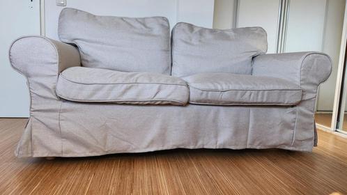Ikea Ektorp bank, Huis en Inrichting, Banken | Bankstellen, Zo goed als nieuw, Rechte bank, Tweepersoons, 150 tot 200 cm, 75 tot 100 cm