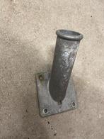 Aluminium houder voor vlag - vlaggenmast, Ophalen of Verzenden, Gebruikt