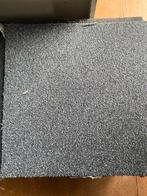 vloerbedekking tegels 50-50 cm blauw en grijs gebruikt, Ophalen, Vlowerbedekking  tegels, 25 tot 50 m², Tapijttegels