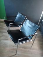 2 design stoelen Martin Visser SZ02 Spectrum (zwart), Huis en Inrichting, Stoelen, Twee, Zwart, Ophalen of Verzenden, Zo goed als nieuw
