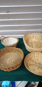 rieten manden, verschillende maten, Huis en Inrichting, Woonaccessoires | Schalen en Manden, Ophalen of Verzenden, 'T Olde Gre-j