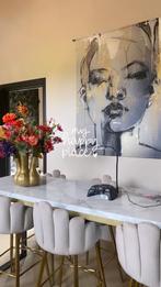 Set barkrukken en hoge tafel, Ophalen of Verzenden, Zo goed als nieuw