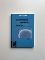 Mathematics that Works - volume 1, Boeken, Ophalen of Verzenden, Zo goed als nieuw, Natuurwetenschap, Maarten de Gee