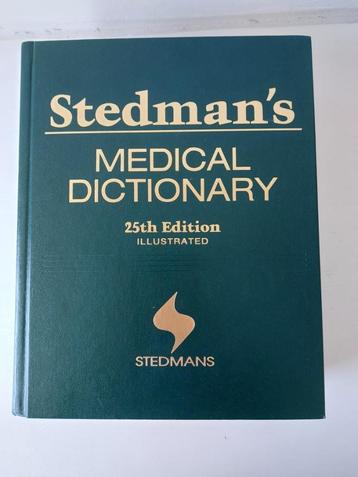 Stedman`s Medical Dictionary 25th edition beschikbaar voor biedingen