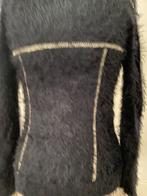 SHEVER harige trui zwart / goud nieuwstaat maat 140 / 146 ZZ, Kinderen en Baby's, Kinderkleding | Maat 140, Meisje, Trui of Vest