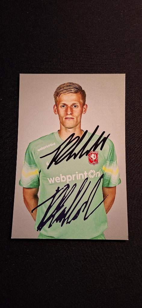Spelerskaart met handtekening; Timo Plattel # FC Twente, Verzenden, Nieuw, F.C. Twente, Spelerskaart