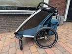 Thule Chariot Cross 2 (maloja blue, compleet), Ophalen, Opvouwbaar, Zo goed als nieuw, Thule Chariot