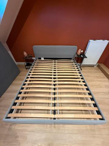 Ikea Slattum Bed Grijs - afbeelding 2