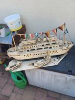 Antieke grote  modelbouw cruiseschip  handgemaakte, Hobby en Vrije tijd, Modelbouw | Boten en Schepen, Ophalen of Verzenden, Zo goed als nieuw