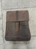 100% leren rugtas in Donker bruin, Sieraden, Tassen en Uiterlijk, Overige merken, 25 tot 40 cm, Nieuw, Ophalen of Verzenden