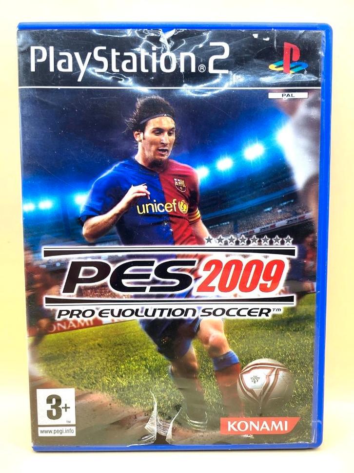 PES 2009 Pro Evolution Soccer - PlayStation 2 - PS2, Spelcomputers en Games, Games | Sony PlayStation 2, Zo goed als nieuw, Sport