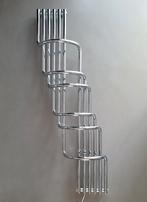 vintage design handdoek-radiator chroom buizen artdeco style, Ophalen, Gebruikt, Radiator, 60 tot 150 cm