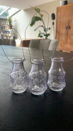 Drie hele leuke hangvaasjes, Ophalen of Verzenden, Zo goed als nieuw, Glas, Minder dan 50 cm