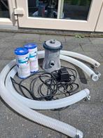 Zwembadpomp met filters, Ophalen, Zo goed als nieuw