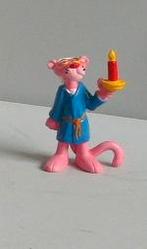 Pink Panther # met ochtendjas en kaars, Ophalen of Verzenden, Overige figuren, Zo goed als nieuw, Beeldje of Figuurtje