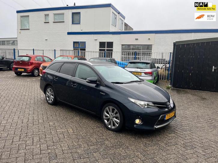 Toyota Auris Touring Sports 1.8 Hybrid Lease, Auto's, Toyota, Bedrijf, Te koop, Auris, ABS, Achteruitrijcamera, Airbags, Airconditioning