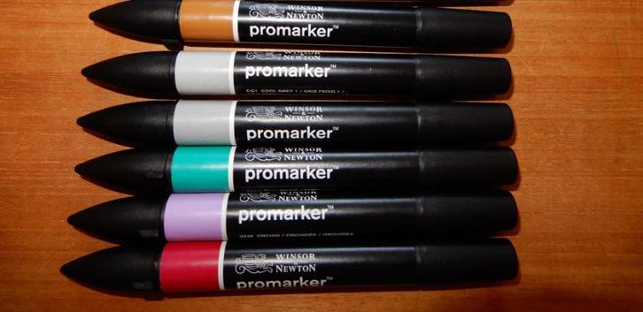 NIEUW Winsor & Newton Promarker op alcoholbasis div kleuren, Hobby en Vrije tijd, Tekenen, Nieuw, Potlood of Stift, Verzenden