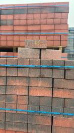 Beton kei klinker, 8 cm rood zwart, Klinkers, Nieuw, Ophalen of Verzenden, 10 m² of meer