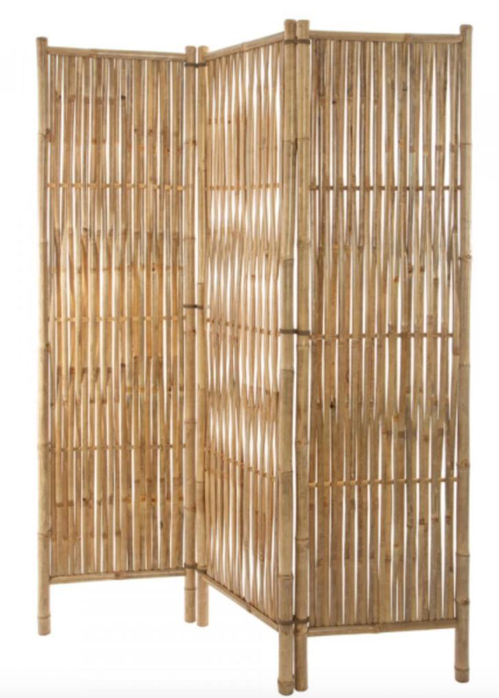 Bamboo kamerscherm nieuw, Huis en Inrichting, Woonaccessoires | Kamerschermen, Nieuw, Ophalen