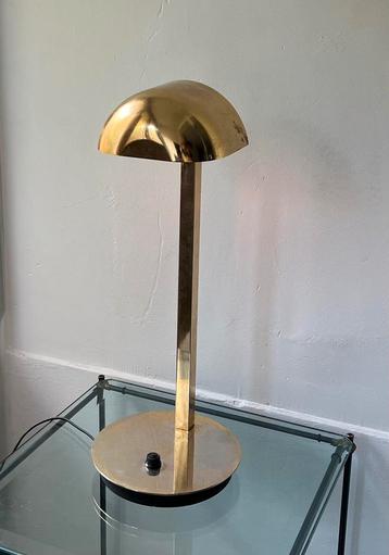 Messing bureaulamp van Hillbrand Leuchten beschikbaar voor biedingen