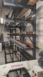 Draagarmstelling met rollenbaan voor afkortzaag, Doe-het-zelf en Verbouw, Gereedschap | Zaagmachines, Ophalen, Zo goed als nieuw