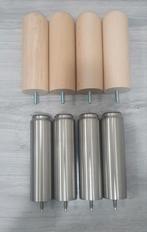 Poten voor banken & fauteuils ikea, Ophalen of Verzenden, Gebruikt, 75 tot 100 cm, Minder dan 150 cm