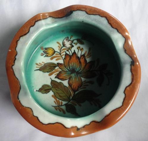 ZUID HOLLAND PLATEEL * ASBAK KITTY * Gemerkt *, Antiek en Kunst, Antiek | Keramiek en Aardewerk, Verzenden