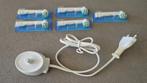 5x Nieuwe Oral-B Opzetborstels met gratis lader, Ophalen of Verzenden, Nieuw, Opzetborstel