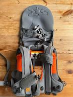 Minimeis draagzak - Oranje/Grijs - Goede staat!, Kinderen en Baby's, Zo goed als nieuw, Rug, Draagzak, Ophalen