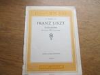 LISZT - LIEBESTRAUM - NR.1 - PIANO, Gebruikt, Klassiek, Ophalen of Verzenden, Artiest of Componist