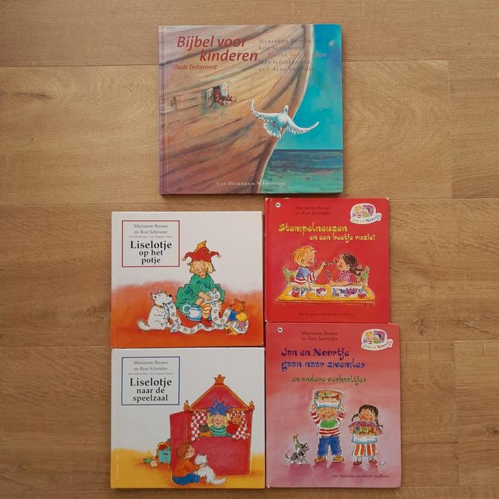 5 Kinderboeken Marianne Busser & Ron Schroder, Boeken, Kinderboeken | Jeugd | onder 10 jaar, Gelezen, Ophalen of Verzenden