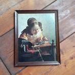 De kantwerkster – Johannes Vermeer, Minder dan 50 cm, Gebruikt, Onbekend, Ophalen of Verzenden