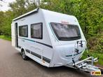 Dethleffs C'Joy 420 QSH Lichtgewicht, Caravans en Kamperen, Caravans, Overige typen, Treinzit, Schokbreker, 750 - 1000 kg