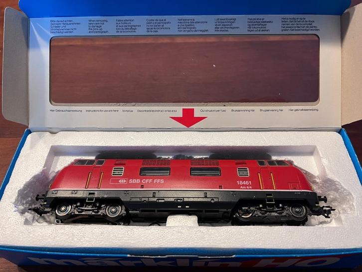 Marklin 3384 Sbb Am 4/4, Hobby en Vrije tijd, Modeltreinen | H0, Zo goed als nieuw, Locomotief, Wisselstroom, Märklin, Ophalen of Verzenden