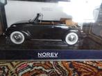 VW KEVER 1303 CABRIO LET  GIT ZWAART  NOREV 1;18, Hobby en Vrije tijd, Modelauto's | 1:18, Ophalen of Verzenden, Zo goed als nieuw