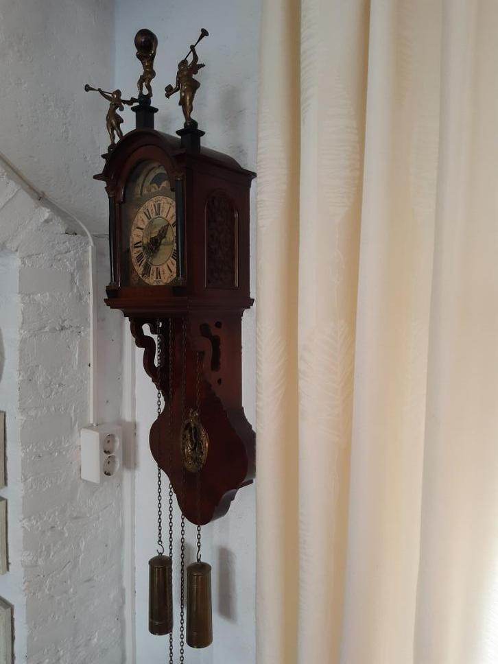Friese staartklok(je) 80 cm hoog., Antiek en Kunst, Antiek | Klokken, Ophalen