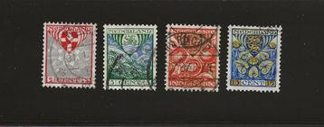 1926 Kinderzegels 199-202 gestempeld beschikbaar voor biedingen