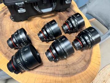 Xeen Prime Lenzen Set – 16/24/35/50/85/135mm + trolleykoffer beschikbaar voor biedingen