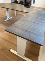 bureau met ronding, Huis en Inrichting, Bureaus, Ophalen, Gebruikt, In hoogte verstelbaar, Bureau