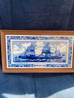 Delfts Blauwe Tegels Prinses Amalia Nedlloyd, Ophalen of Verzenden, Gebruikt, Overige typen